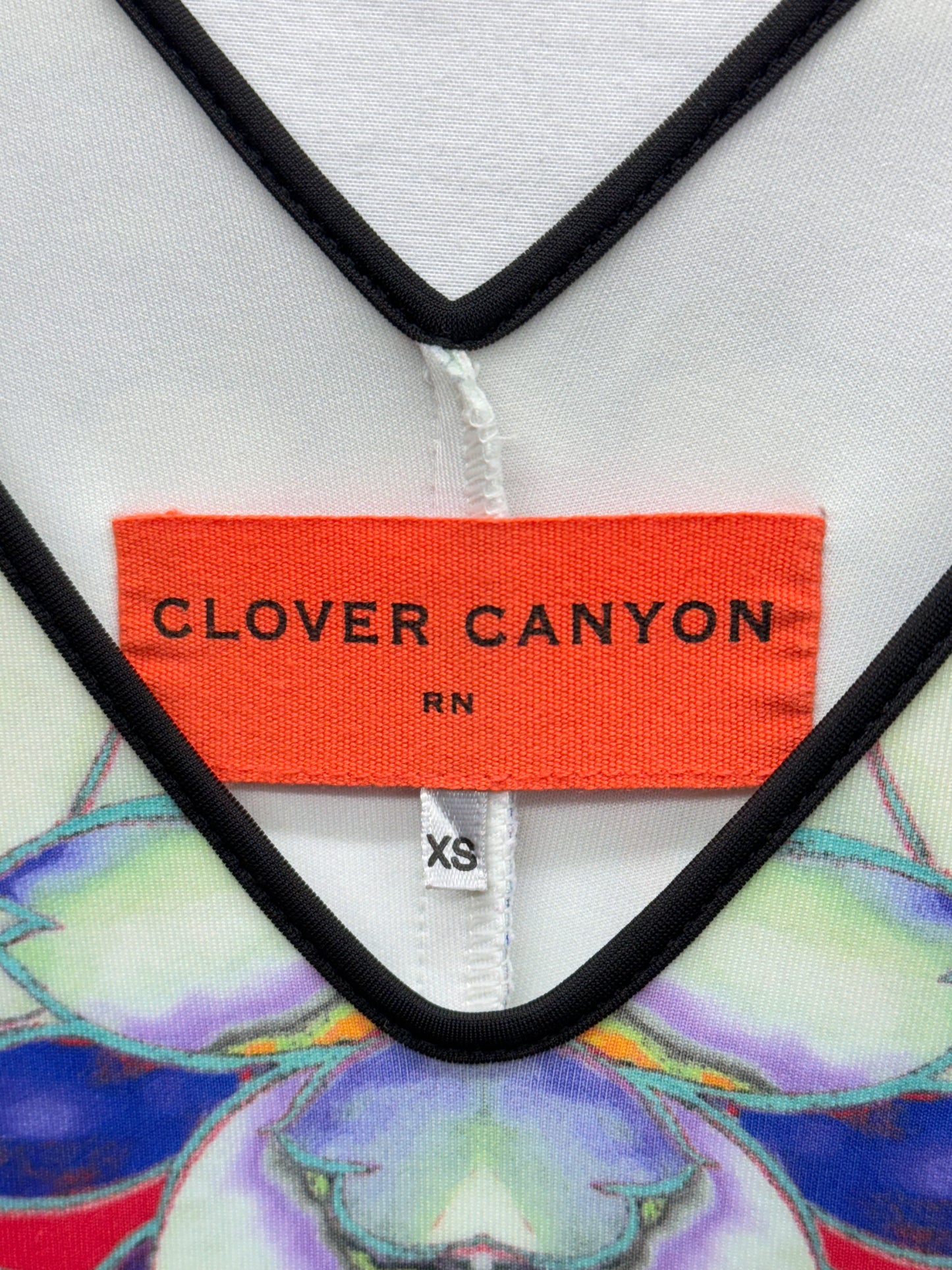 Clover Canyon Women’s Dress Floral Printed Multicolor - Size XS