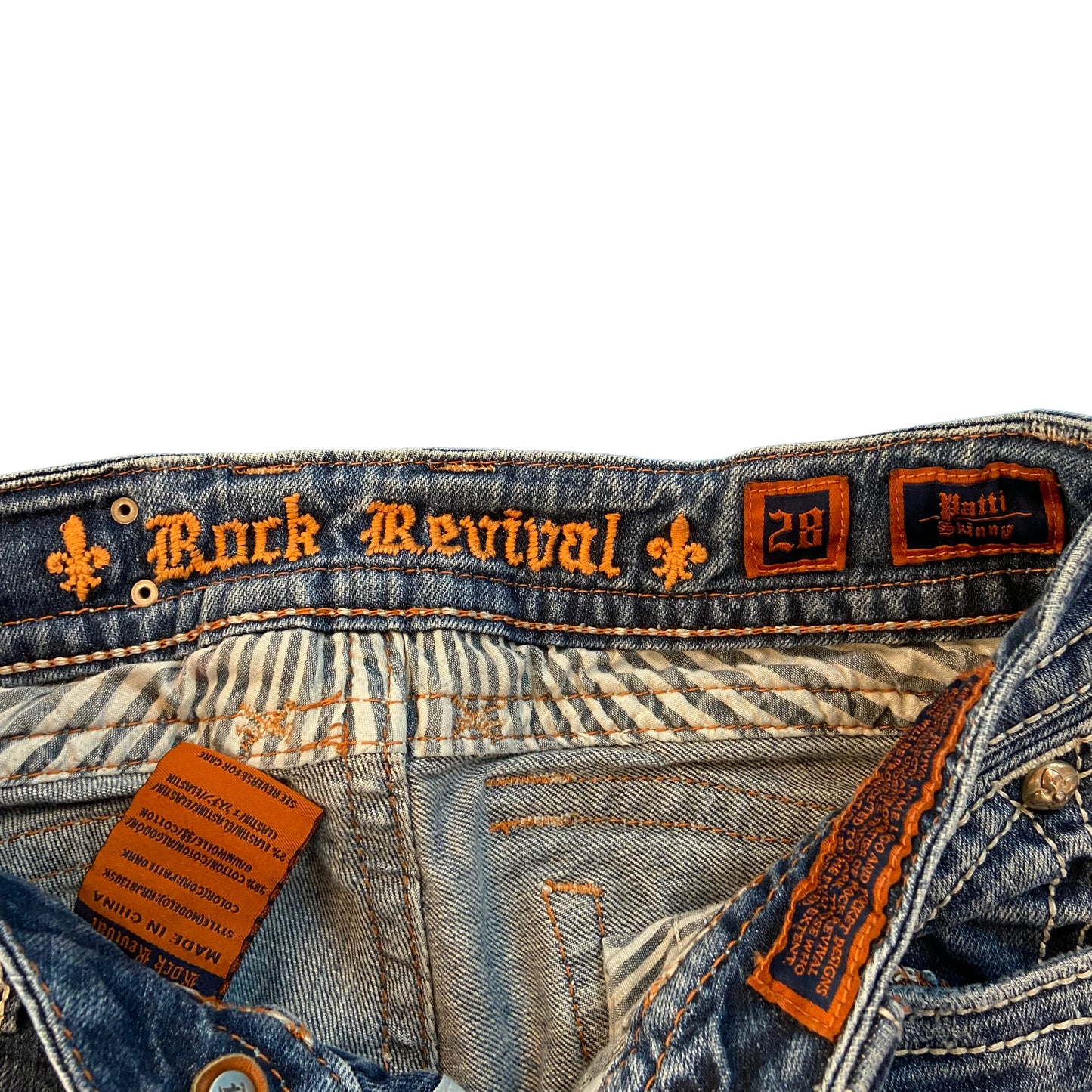 Rock Revival Women's Patti Denim Skinny Jeans - Size 28