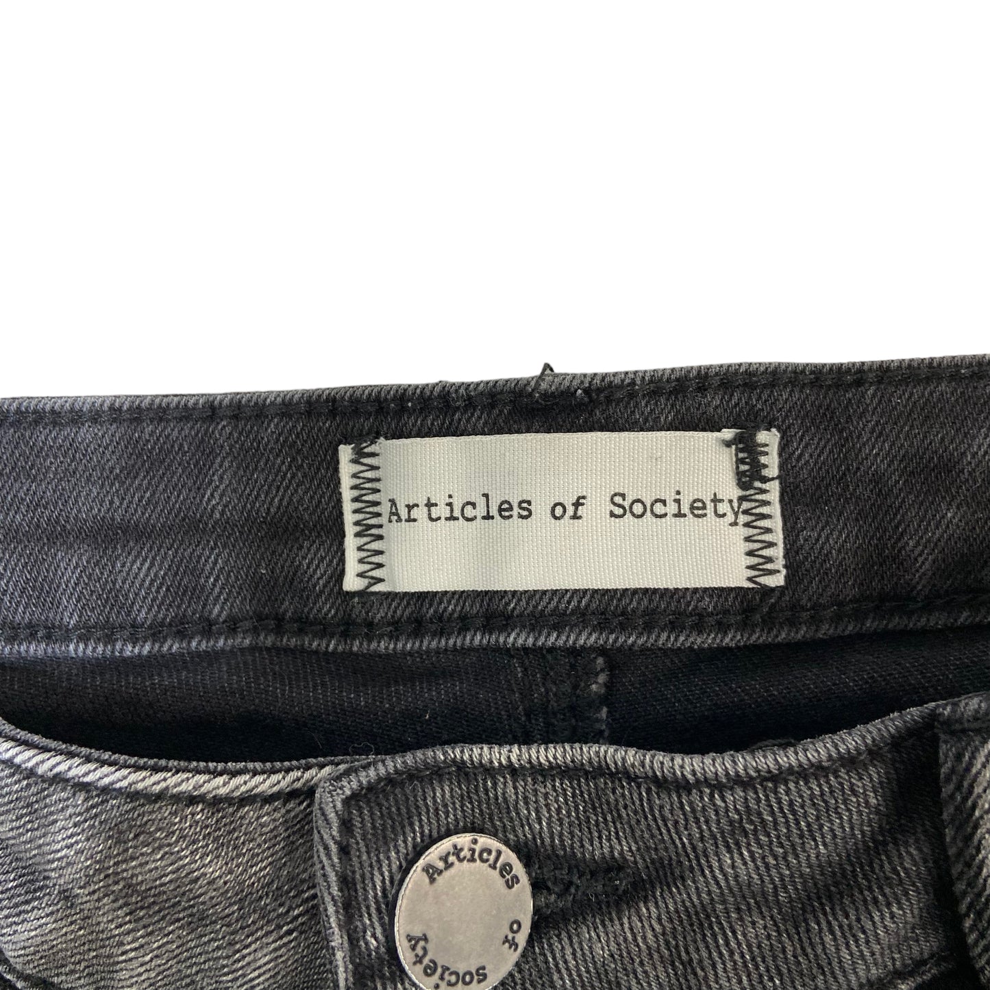 Articles of Society Denim Women's Shorts Black - Size 30