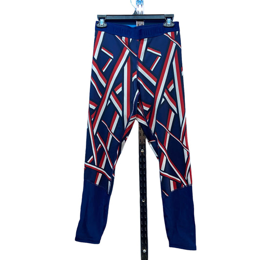 Tommy Hilfiger Sport Women's Leggings Blue/Red- Size Medium