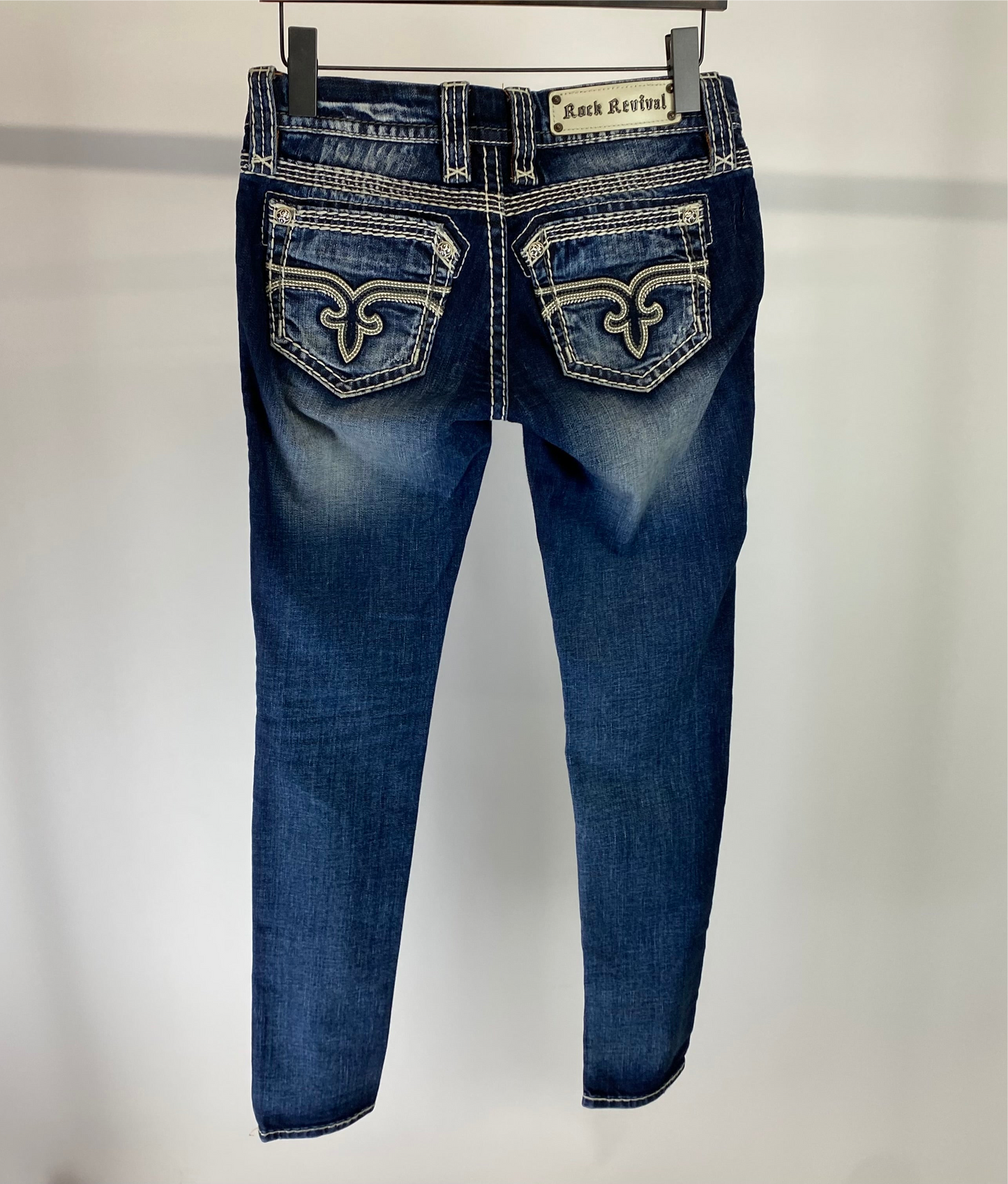 Rock Revival Mattie Skinny Jeans Blue - Size 25