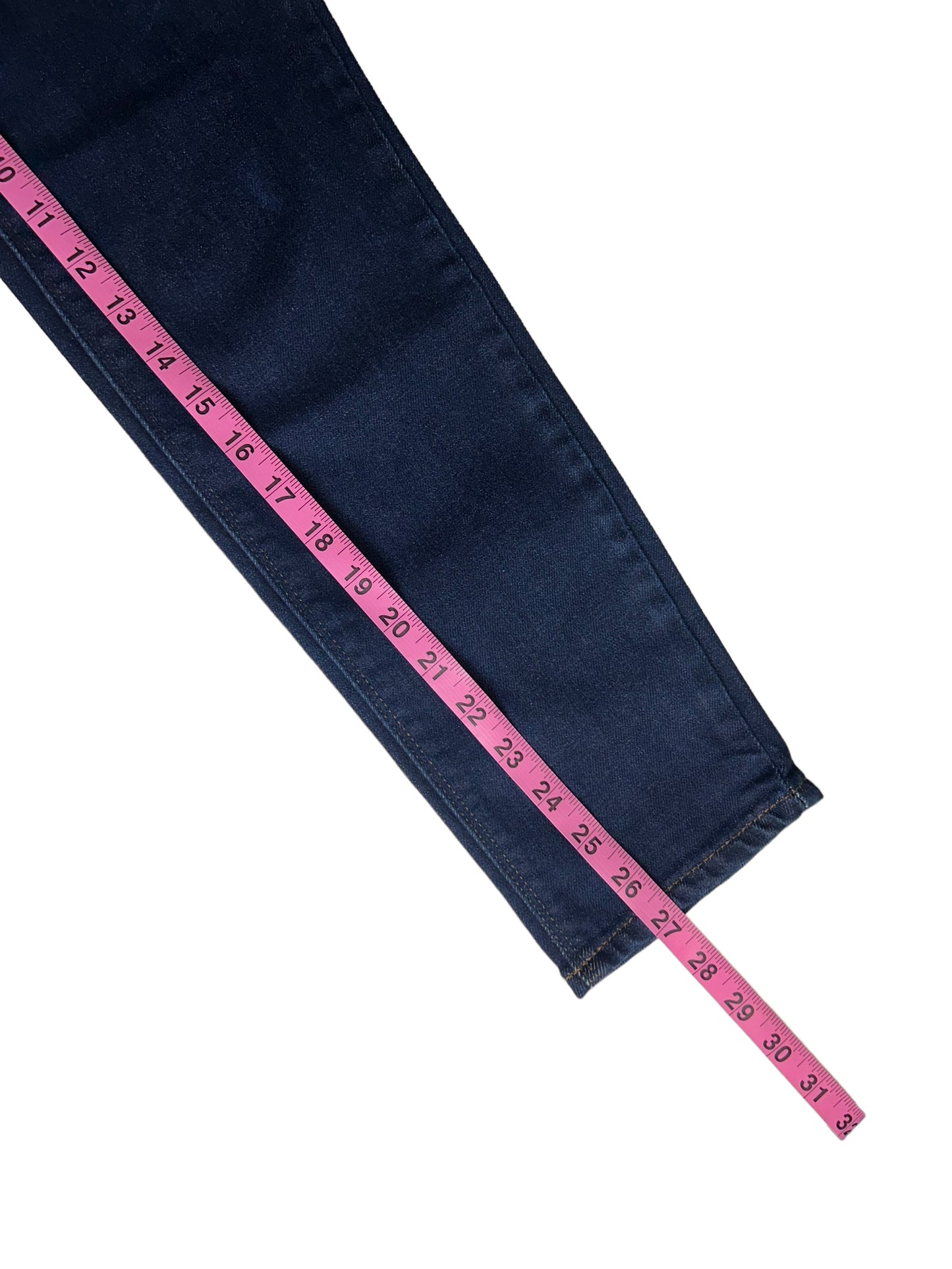 Mott & Bow Women's Skinny Jeans Denim Dark Indigo - Size 24