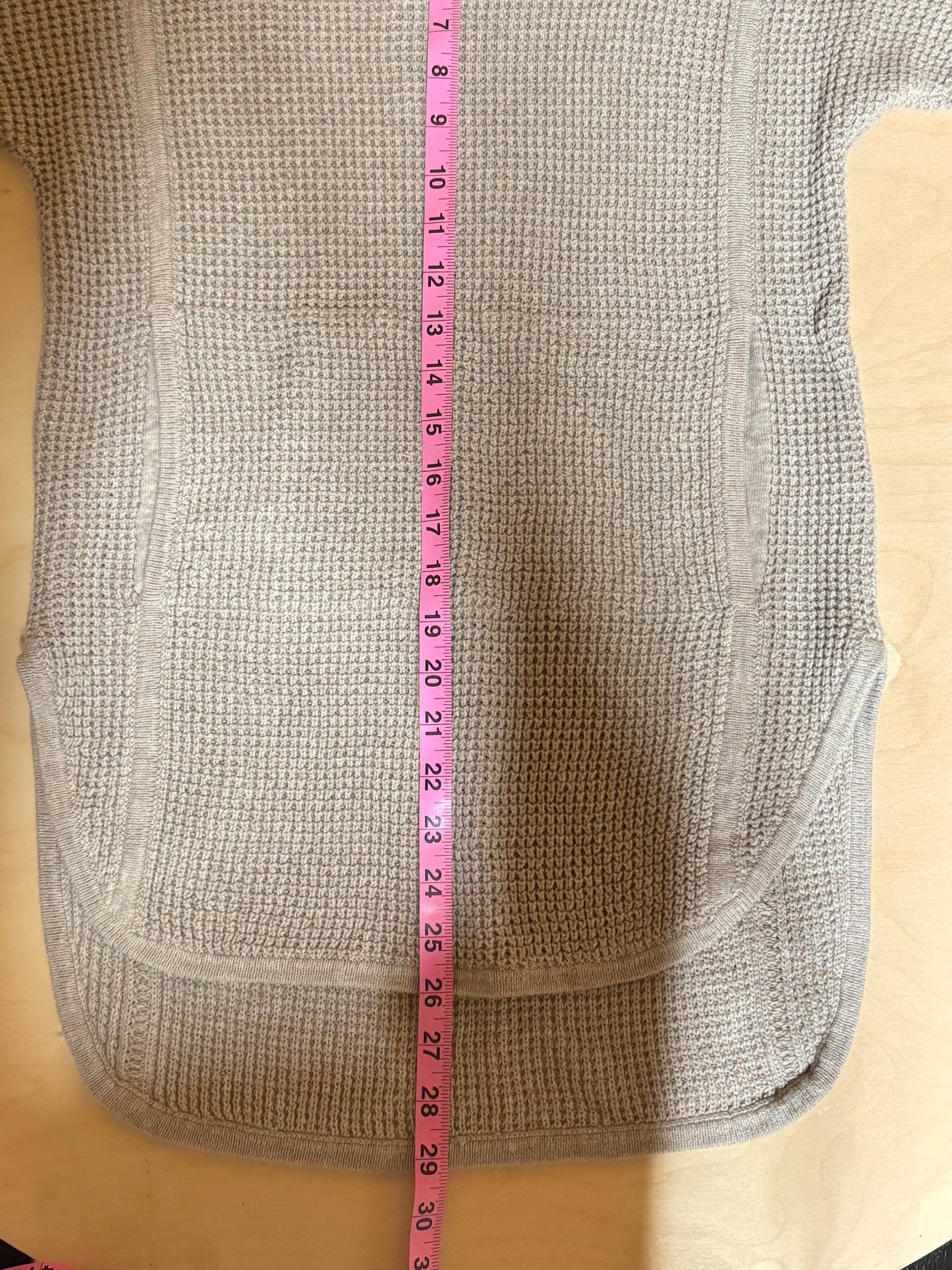 UGG Cotton Turtle Neck Short Sleeve Women's Sweater Brown - Size Medium