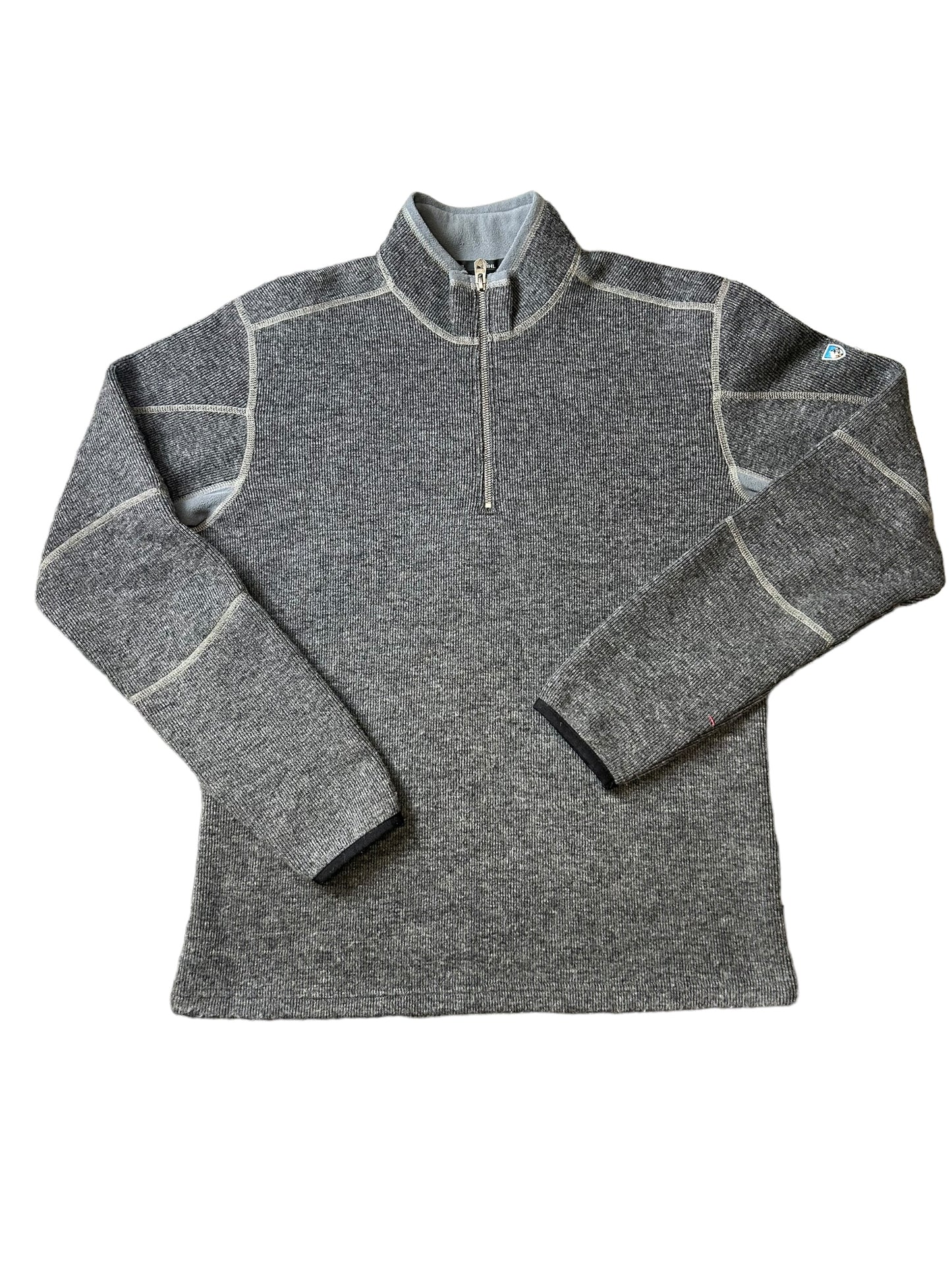 Kühl Thermo Kore Temperature Regulated Fleece Pull Over Hoodie Grey - Size L