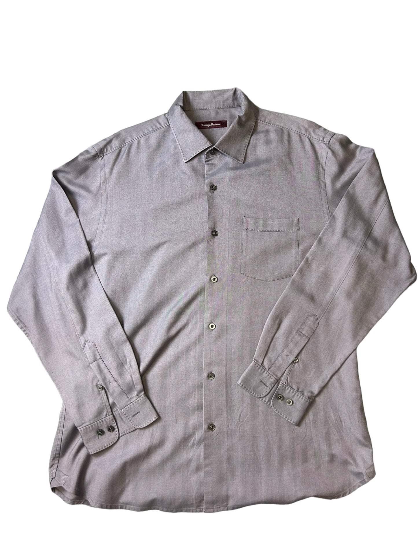 Tommy Bahama Button Up Collard Long Sleeve Men's Shirt 2 Pack - Size Large
