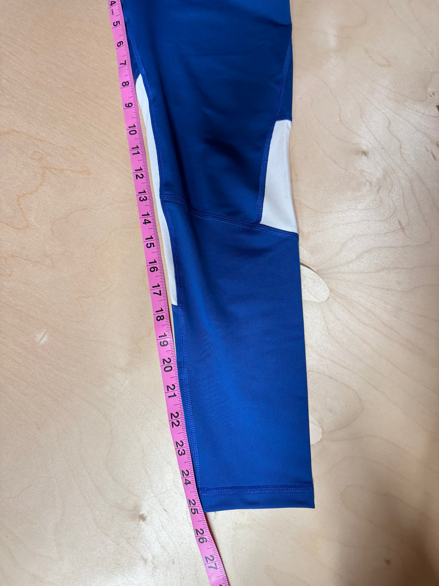 Oakley Performance Fit Women’s Athletic Leggings Blue - Size Small