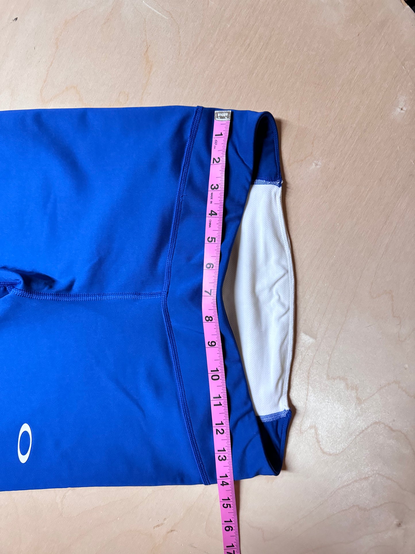 Oakley Performance Fit Women’s Athletic Leggings Blue - Size Small