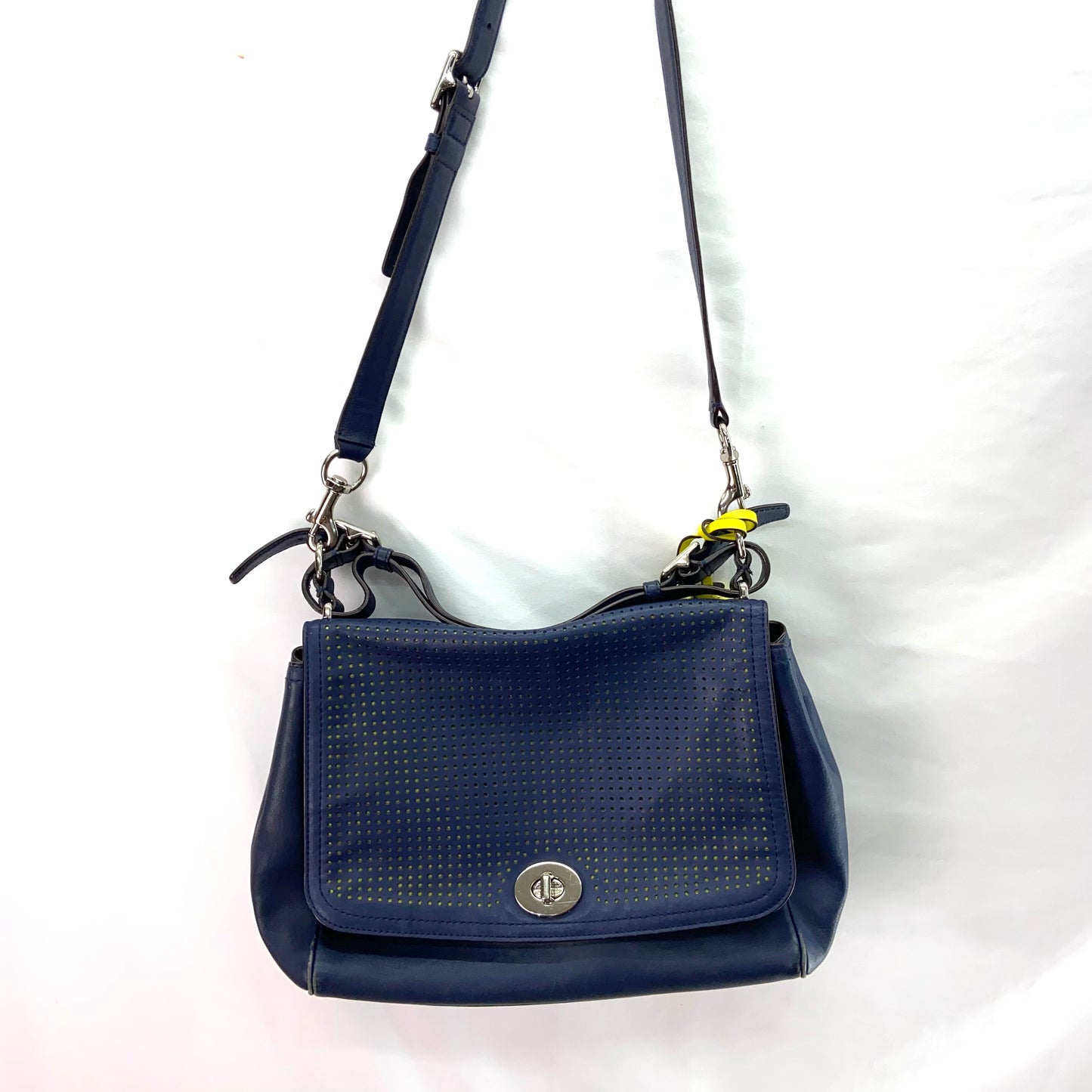 Coach Leather Women's Bag Blue
