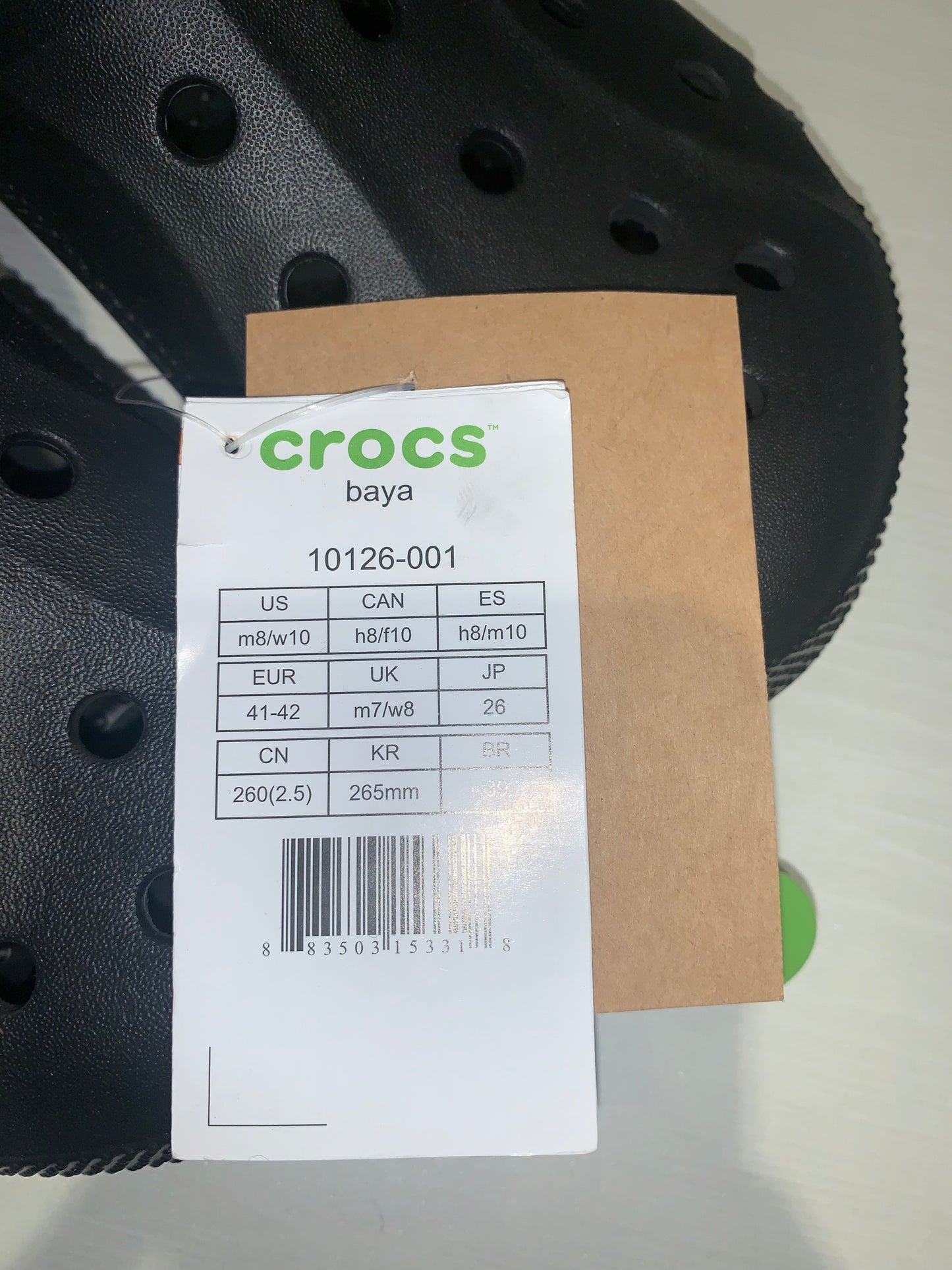 Crocs Baya Sandals (BNWT) Navy Blue - Size M8/W10