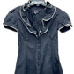 Zara Basic Women's Shirt Top Black - Size Small