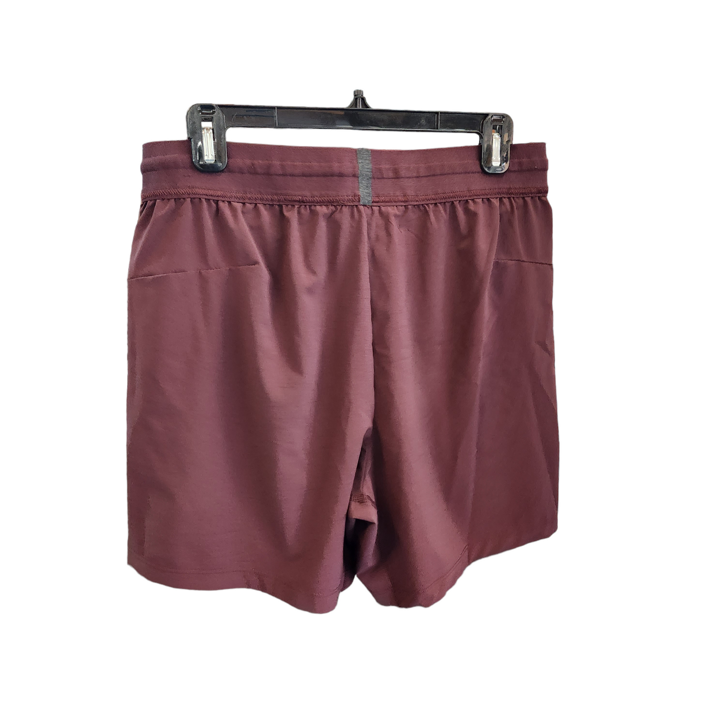 Nike Women's Yoga Shorts Lined Burgundy - Size Large