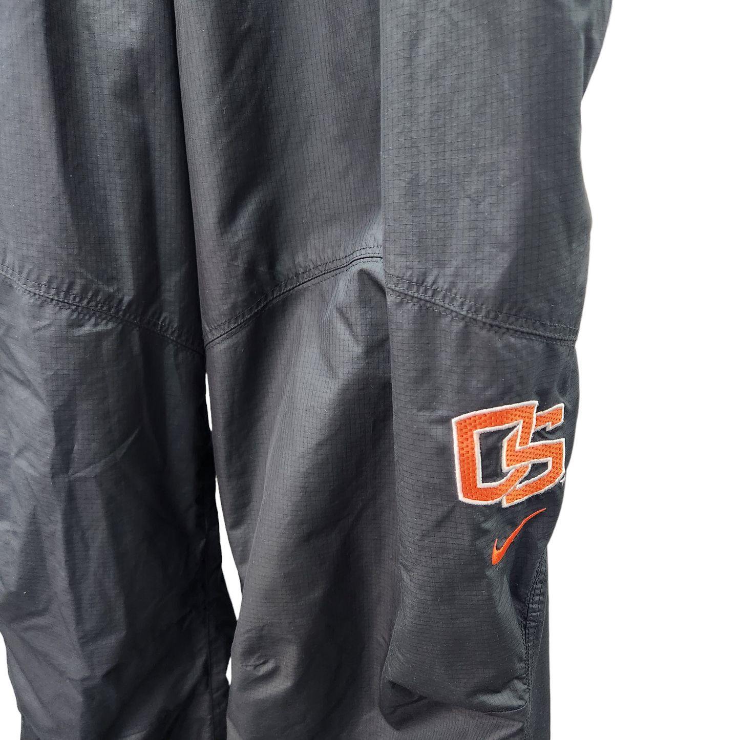 Nike Ohio State Lined Nylon Men's Track Pants Black - Size XL