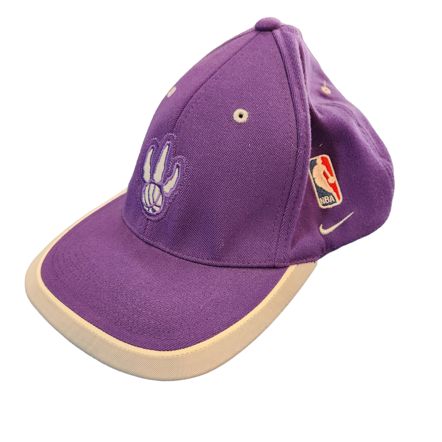 Vintage Nike Toronto Raptors NBA Men's Hat Purple - Size Medium/Large