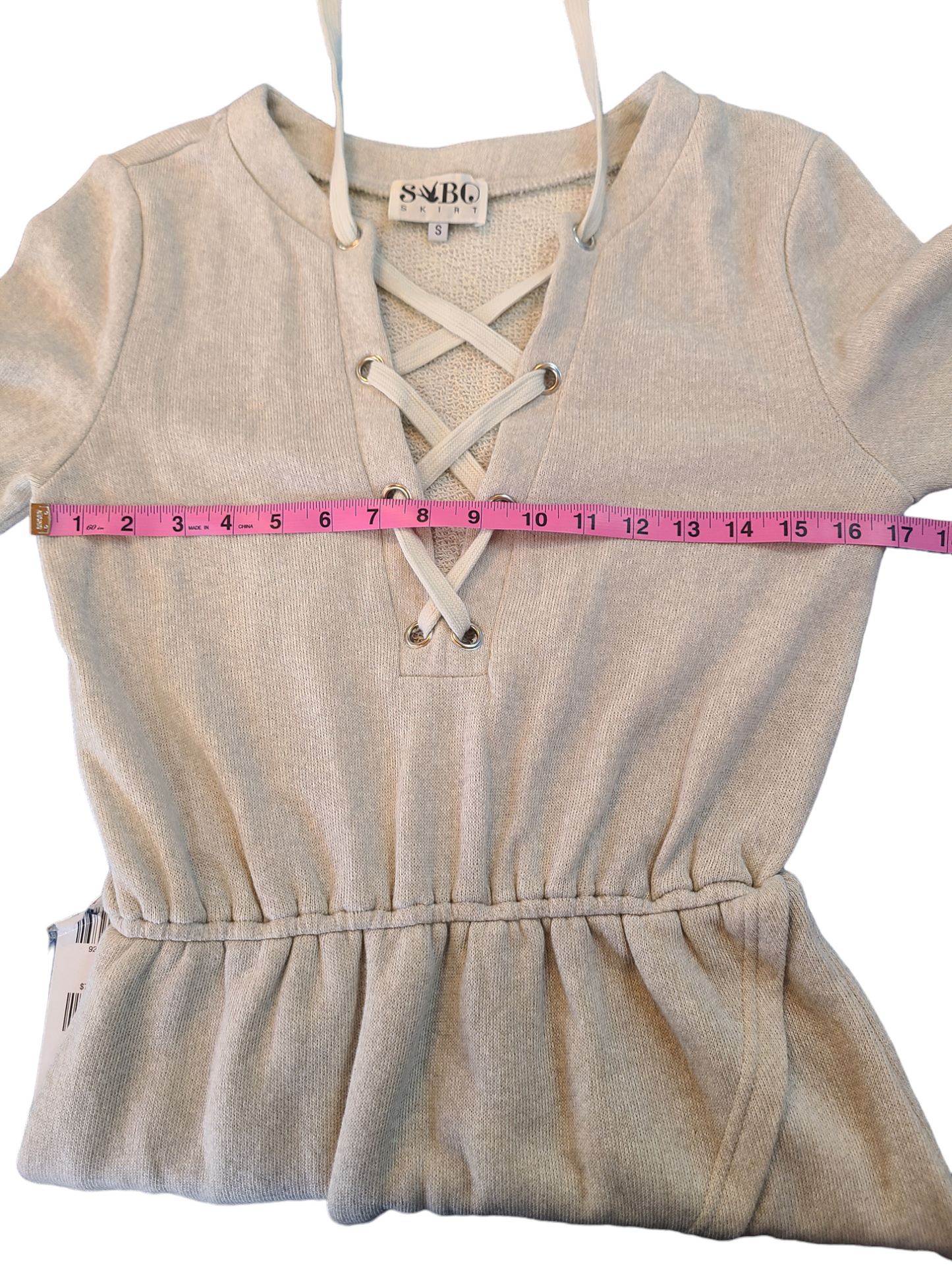 Sabo Skirt Women's Dress Grey - Size Small
