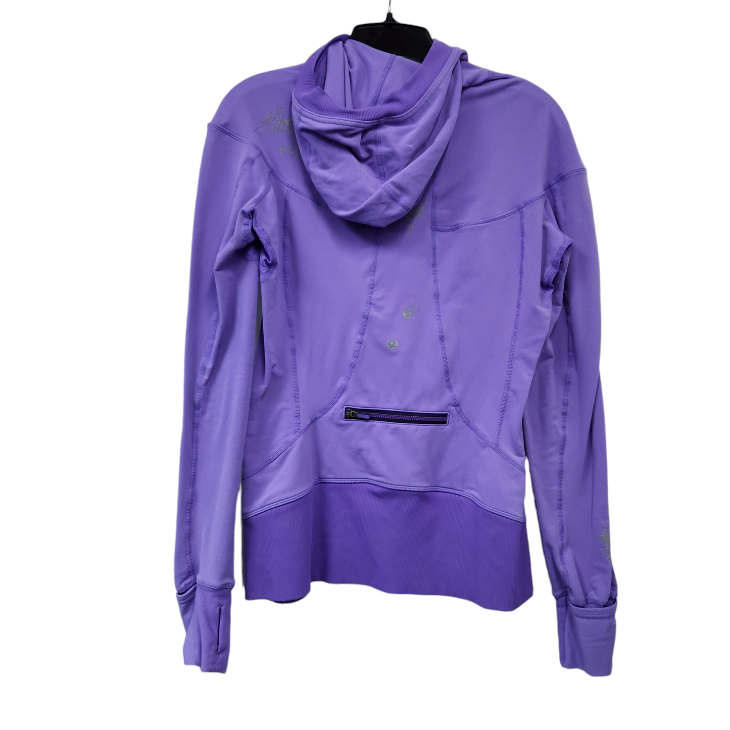 Lululemon Rare Asymmetrical Quarter Zip Long Sleeve Hoodie Purple - Size 6