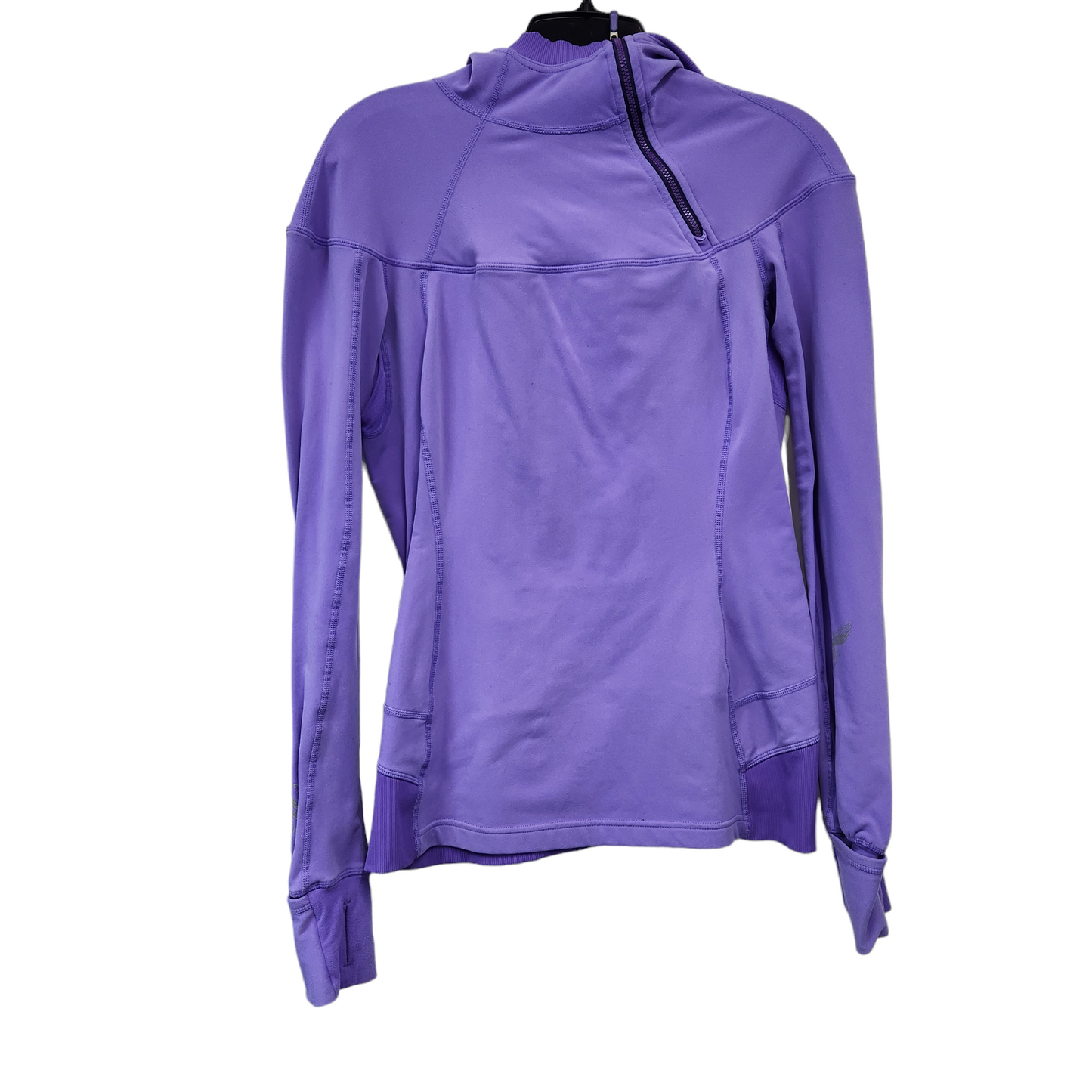 Lululemon Rare Asymmetrical Quarter Zip Long Sleeve Hoodie Purple - Size 6