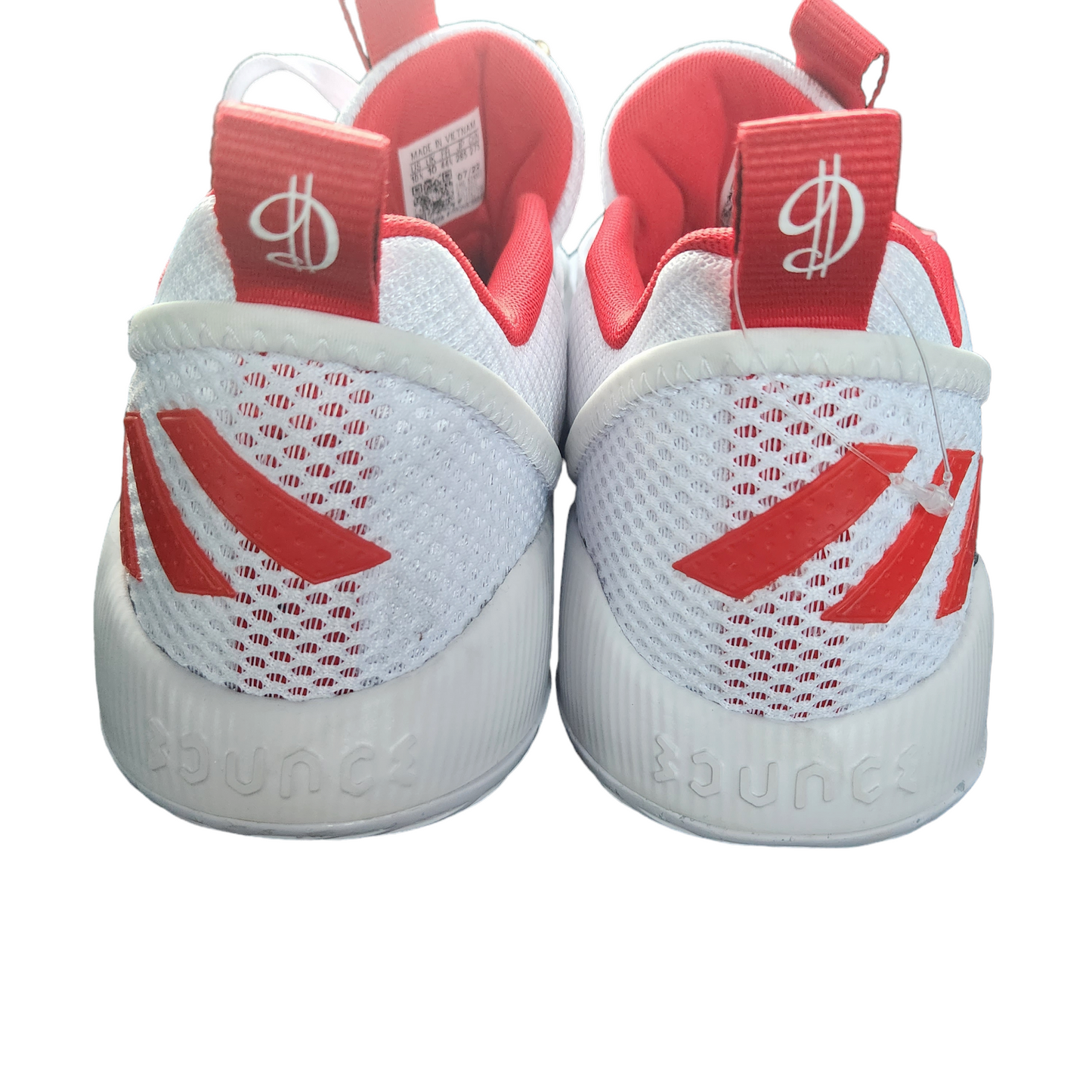 Adidas Damien Lillard "Dame Certified" Men's Basketball Shoes Red/White - Size 10.5