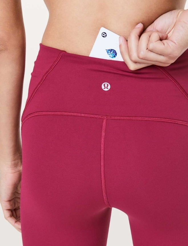 Lululemon Train Times 7/8 Women's Pants Star Ruby - Size 2