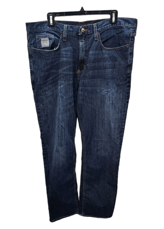 Cinch Straight Leg Western Men's Jeans Dark Washed - Size 36 x 32