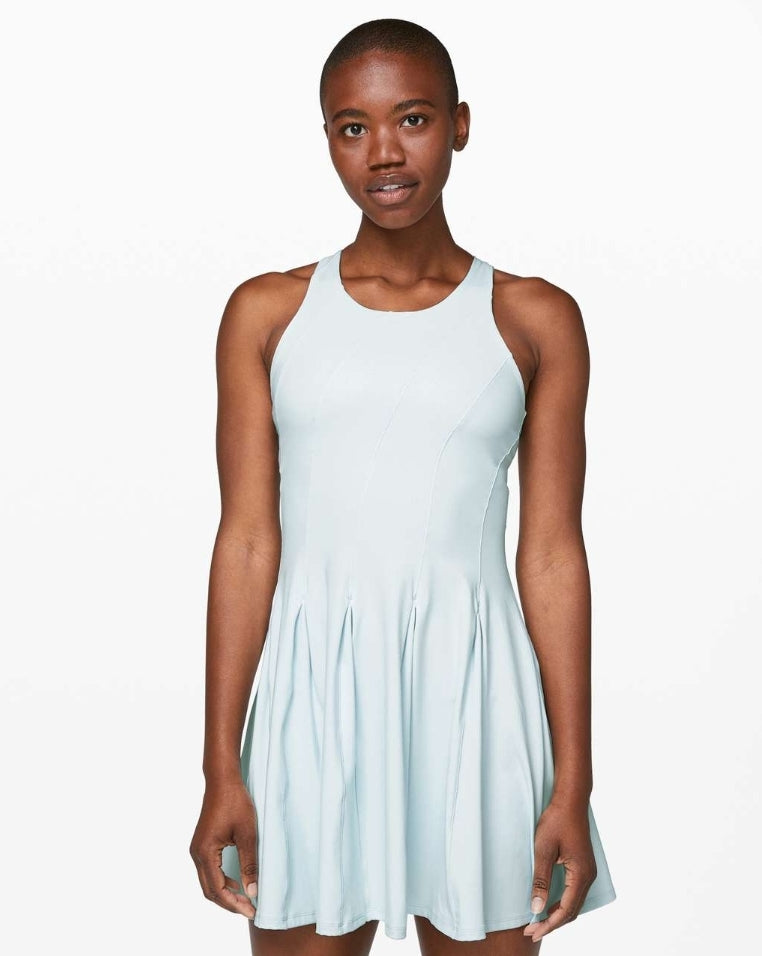 Lululemon Court Crush Women's Tennis Dress White Lululemon Court Crush Women's Tennis Dress White