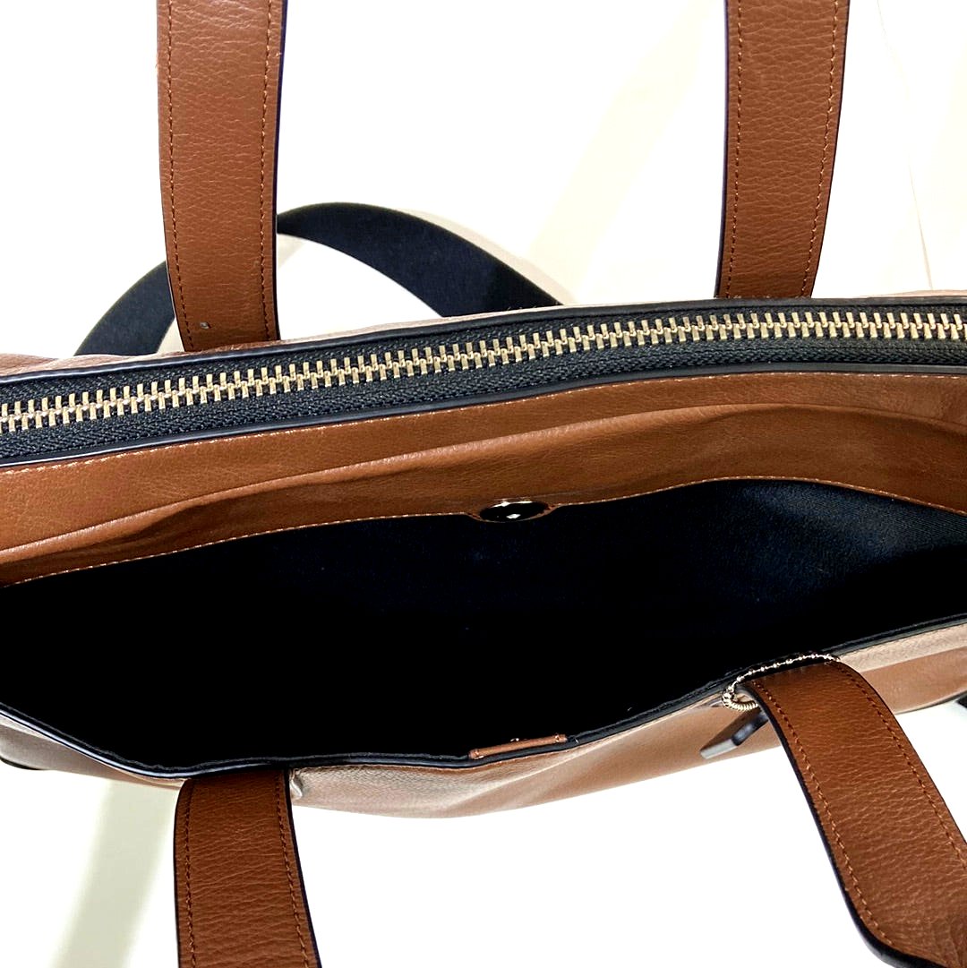 Coach F22529 Men’s Hamilton Bag In Saddle Leather Brown