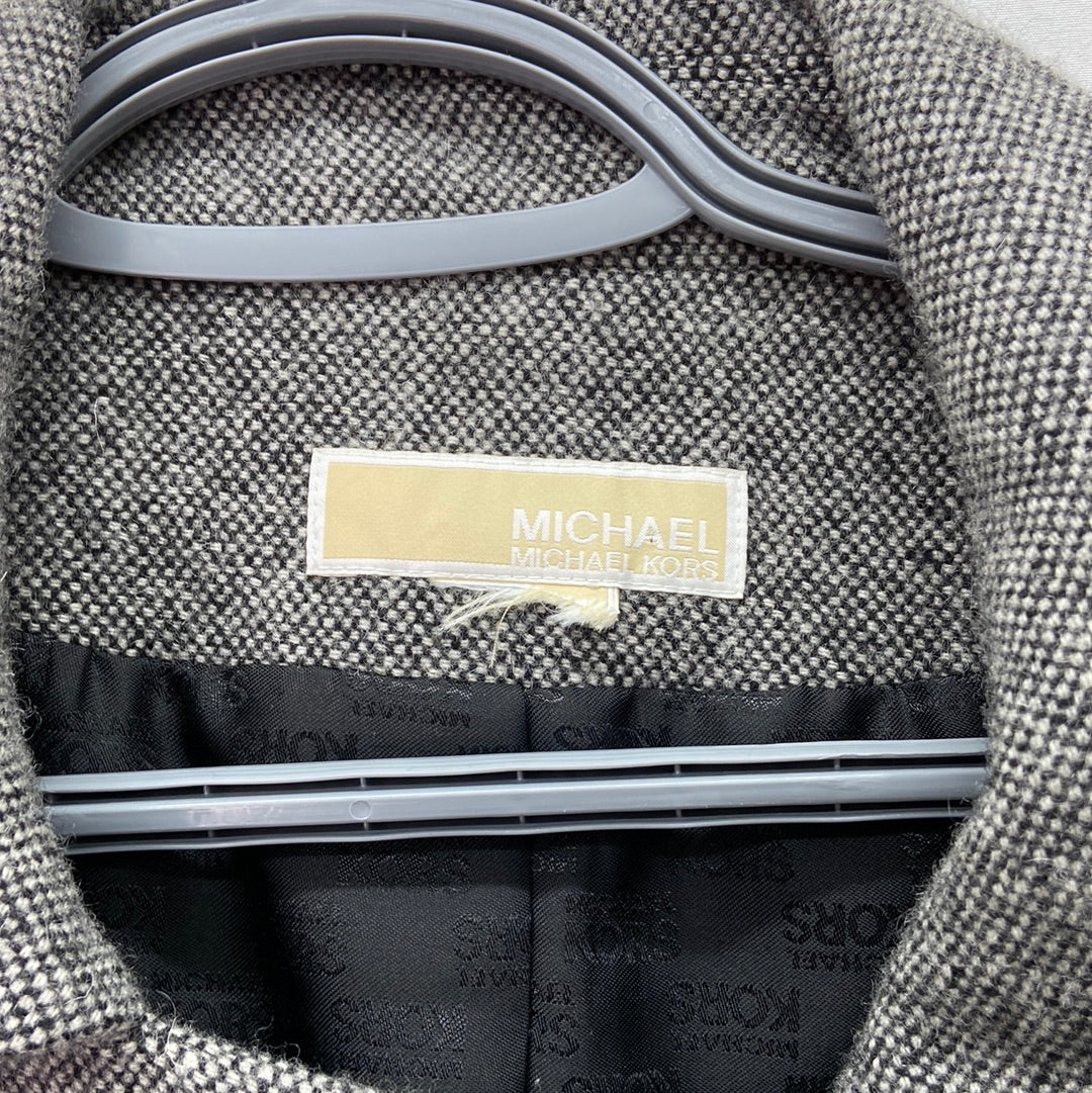 Michael Kors Women's Jacket/Skirt 2 Piece Set Grey - Size L