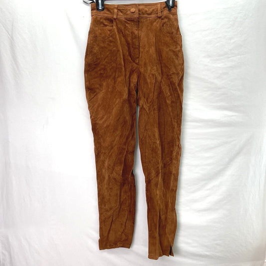 Dino’z Vintage Suede Women's Casual Pants Brown - Size Large