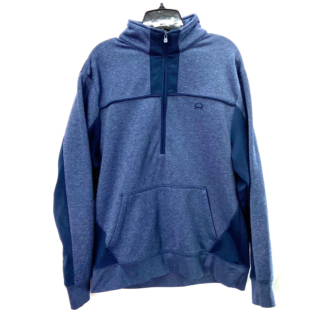 Cinch Women's Quarter Zip Jacket Blue - Size L