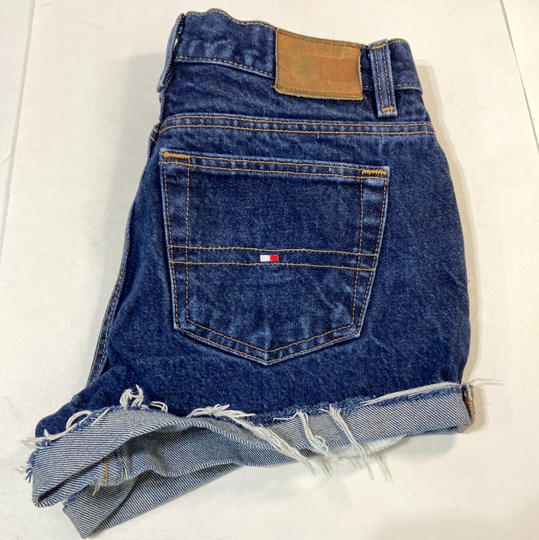 Tommy Hilfiger Women's High Rise Denim Shorts - Size S