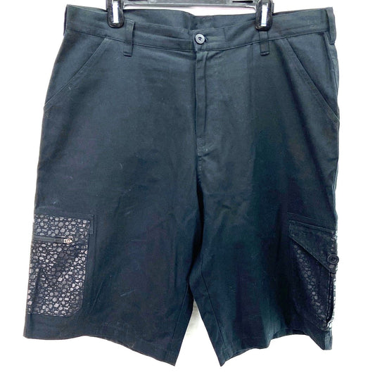 Nike Baggy Men's Cargo Shorts Black - Size 38