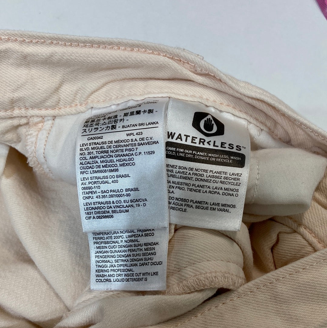 Levi's Women's Cargo Pants Pink - Size 28