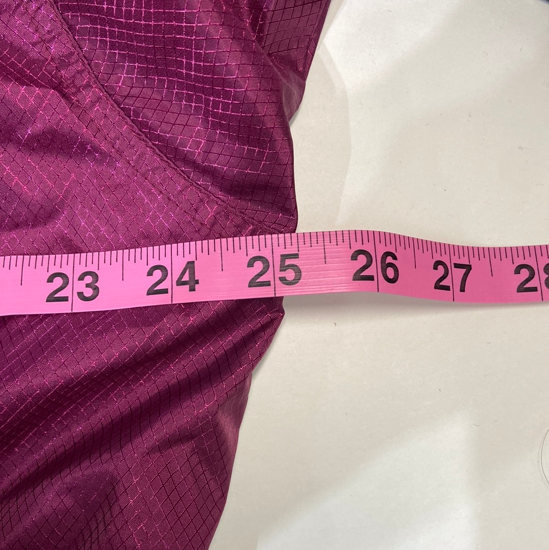 Colombia Nylon Windbreaker Jacket Purple - Size XL