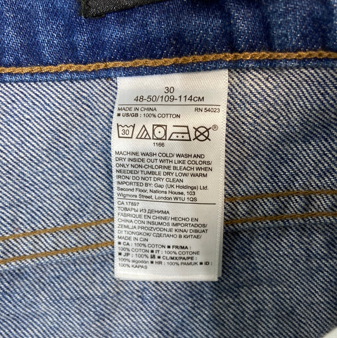 Vintage Banana Republic Straight Leg Denim Jeans - Size 30