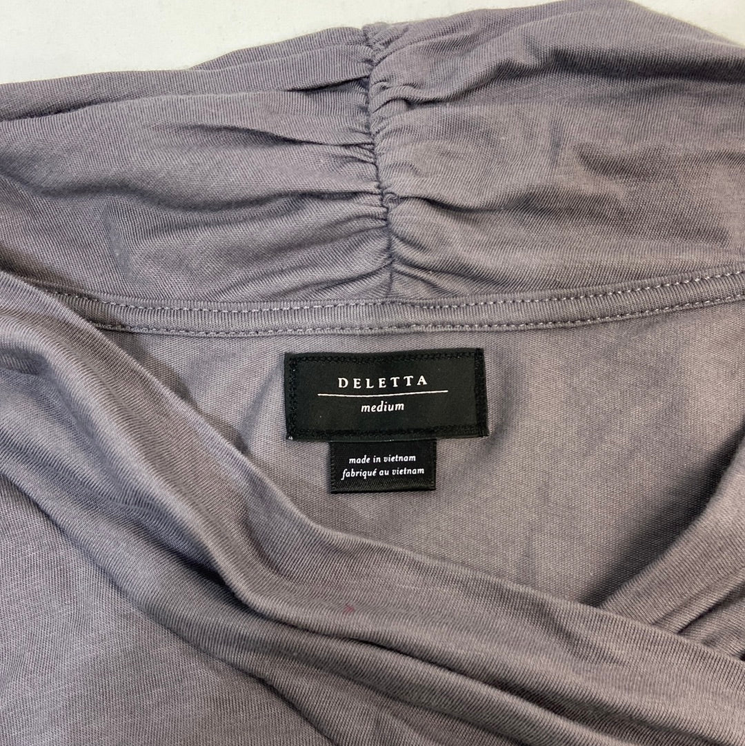 Deletta Top Dark Purple - Size M