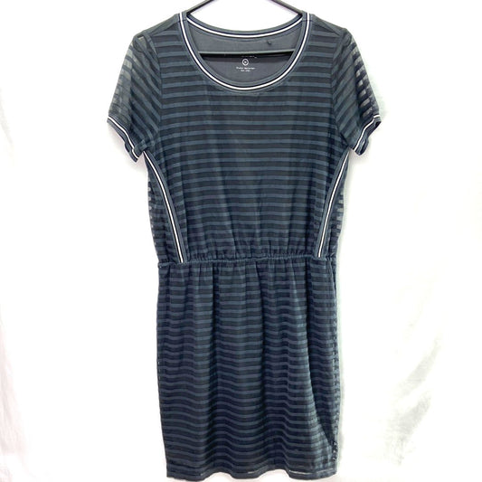 Sandwich Women's Midi Dress Striped Grey - Size M