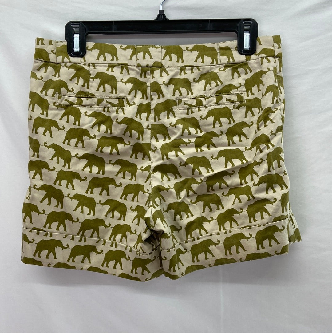 Cartonnier Anthropologie Elephant Print Shorts - Size 2