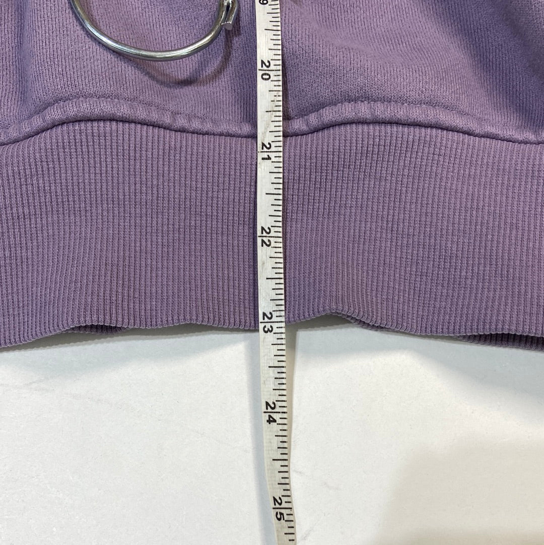 TNA Cozy Fleece Women's Sweatshirt Lavender - Size XS