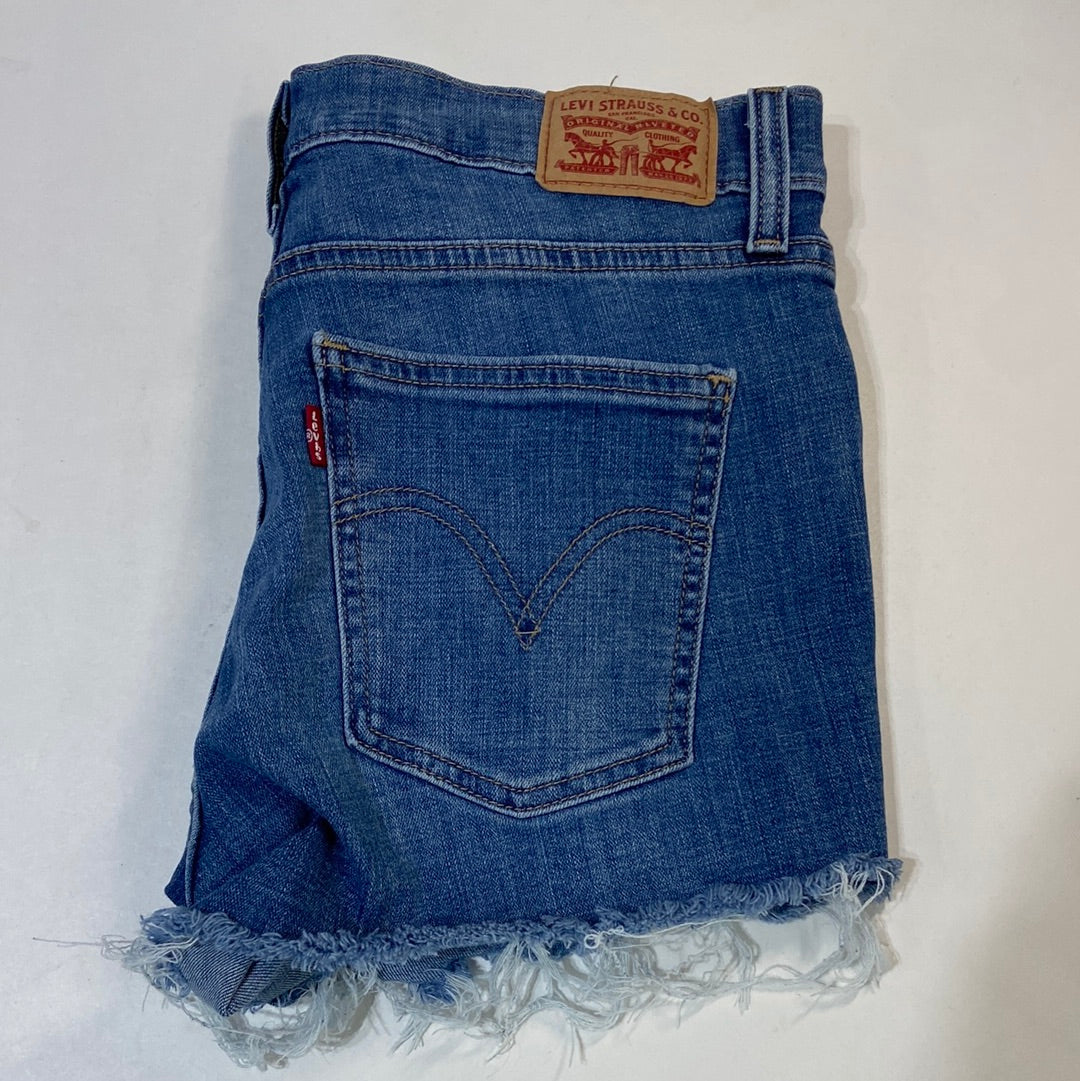 Levi’s Denim Women's Shorts Medium Washed - Size 28