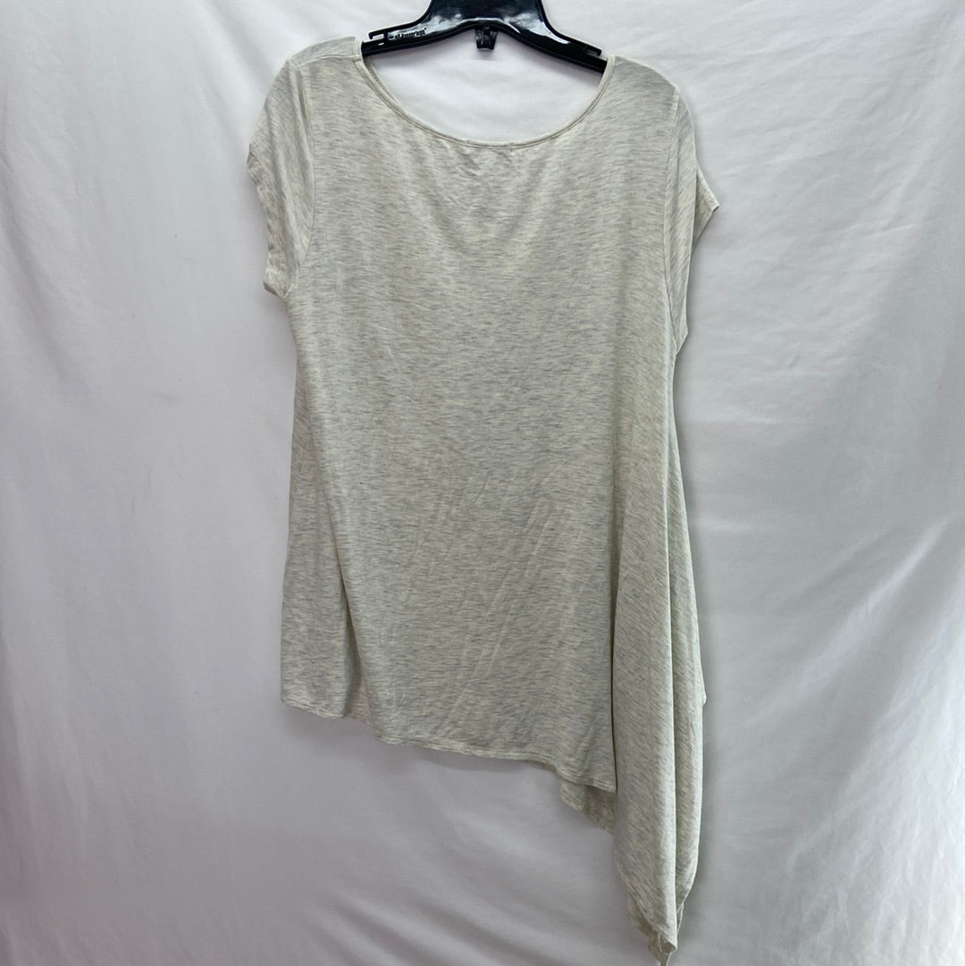 Bordeaux Sleeveless Top Light Gray - Size M
