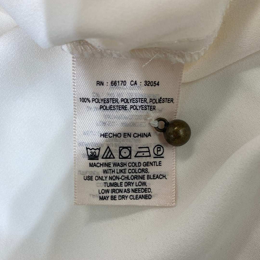 HD in Paris Anthroplogie Women's Blouse Beige - Size 12