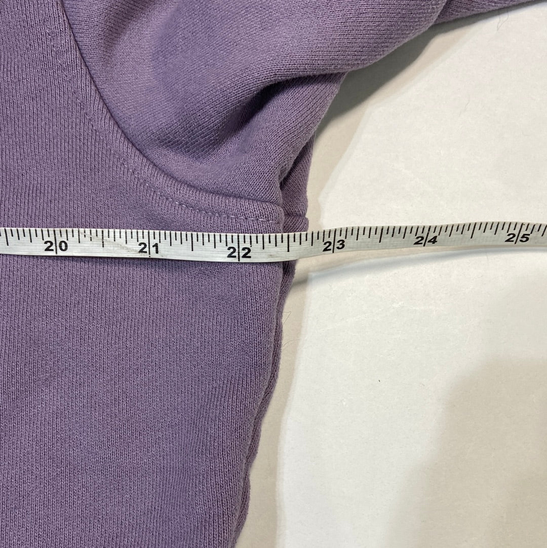 TNA Cozy Fleece Women's Sweatshirt Lavender - Size XS