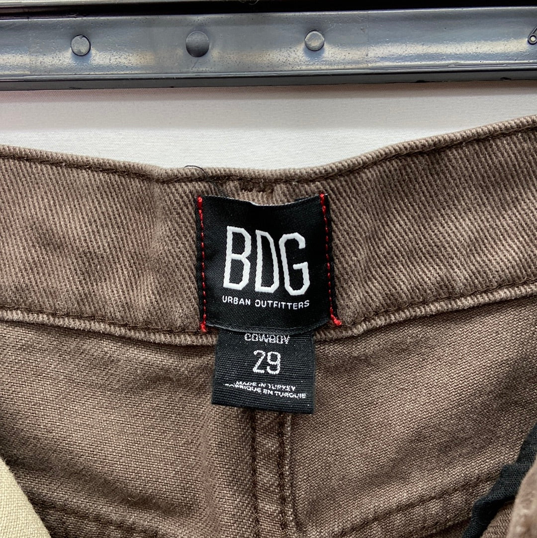BDG Urban Outfitters Patchwork Cowboy Women's Pants Brown/Cream - Size 29