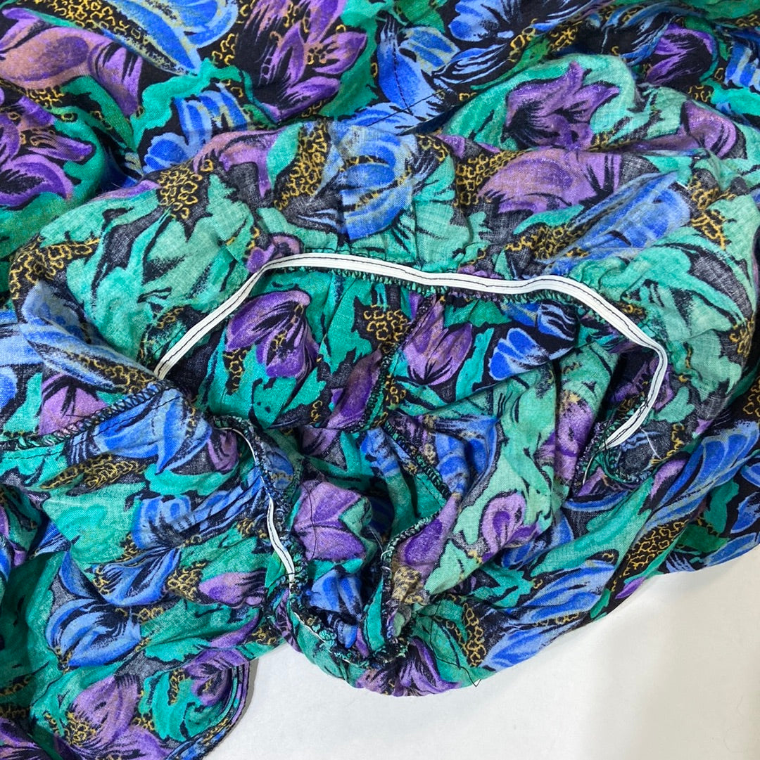 Vintage Tradition Sears Floral Maxi Dress - Size 10