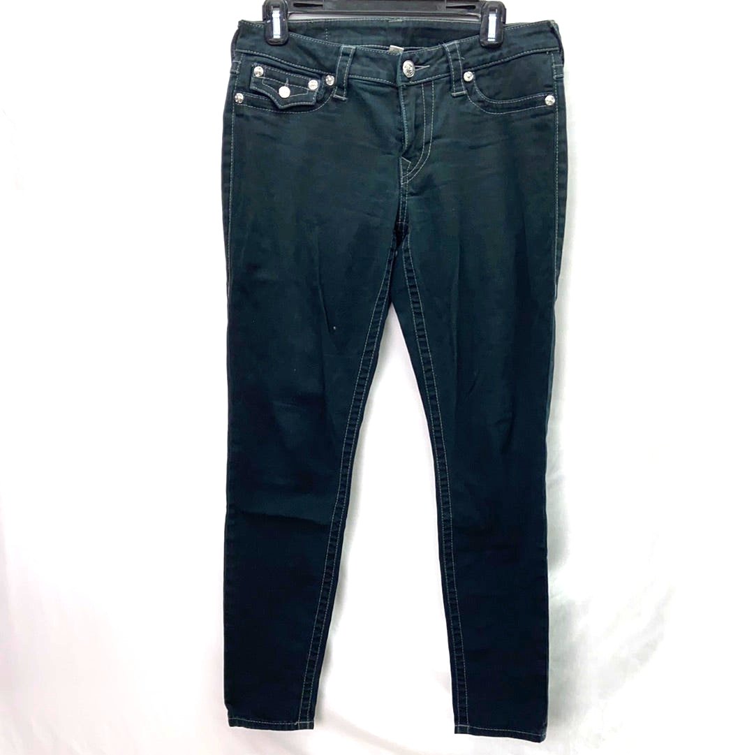 True Religion Section Women's Jeggings Jeans Black - Size 30