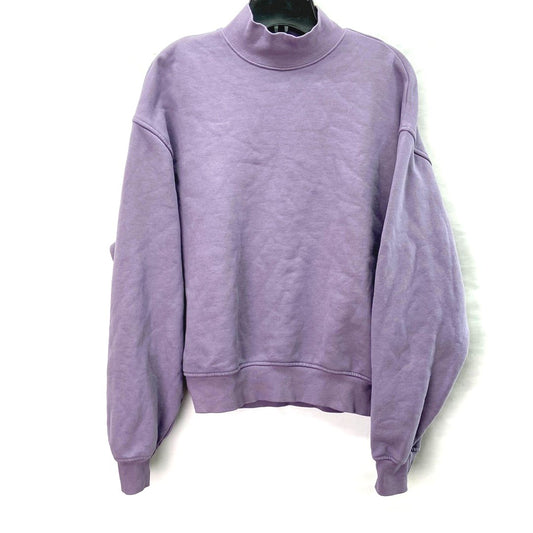 TNA Cozy Fleece Women's Sweatshirt Lavender - Size XS