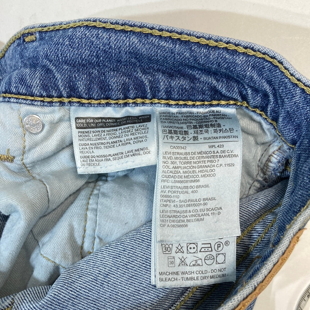 Levi’s 502 Regular Taper Denim Men's Jeans Blue - Size S