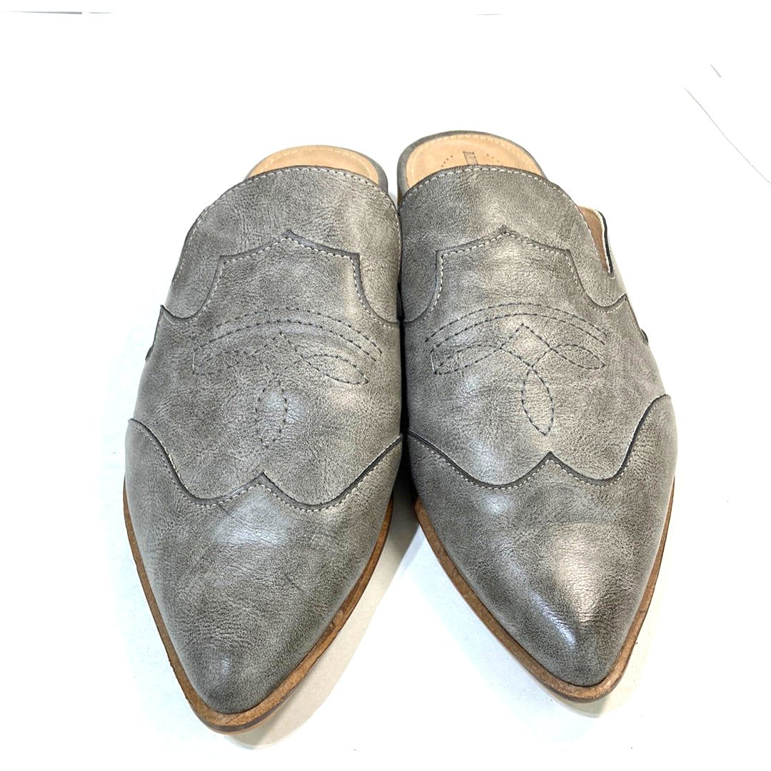 Arider Girl Women's Mule Slip On Shoes Grey - Size 9