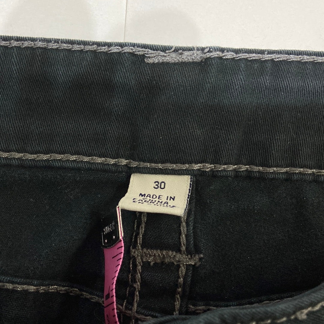 True Religion Section Women's Jeggings Jeans Black - Size 30
