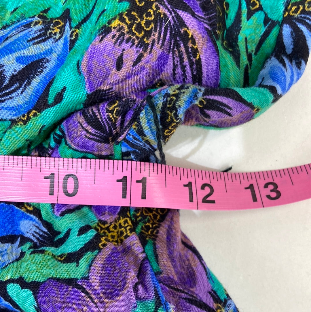 Vintage Tradition Sears Floral Maxi Dress - Size 10
