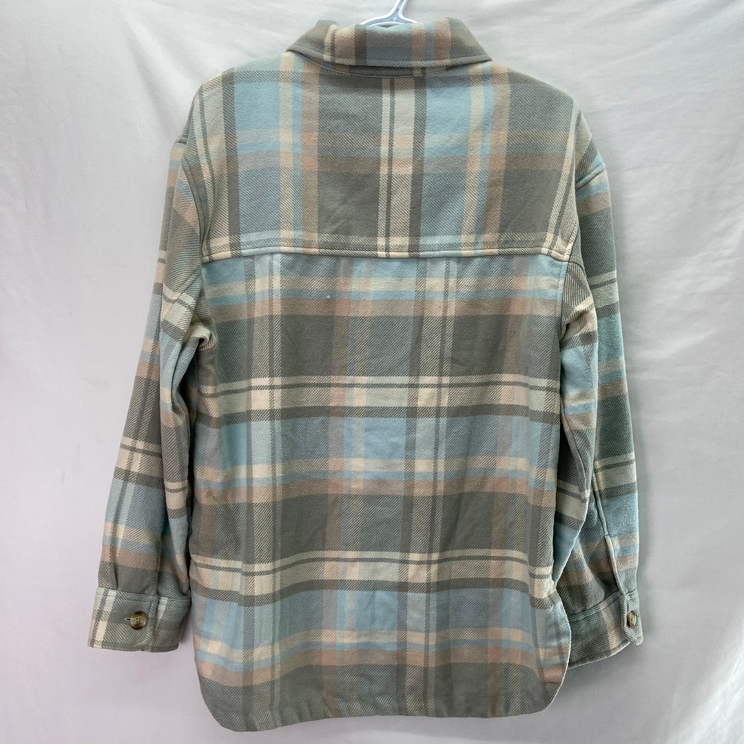 American Eagle Women's Plaid Shacket - Size M